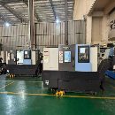 []原版原漆同款两台斗山PUMA2450数控车床回转直径650mm.